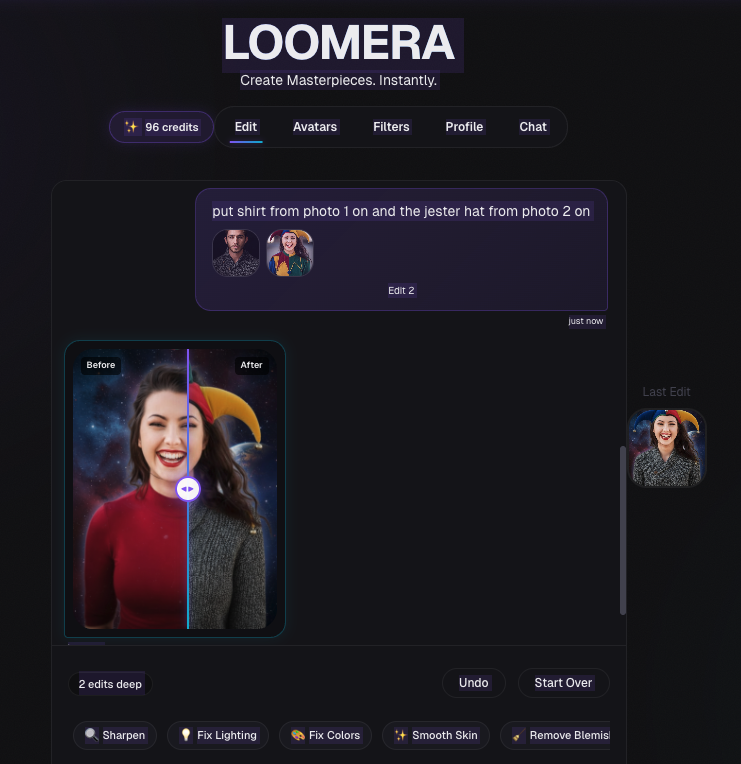 3. Add More Photos for Complex Edits